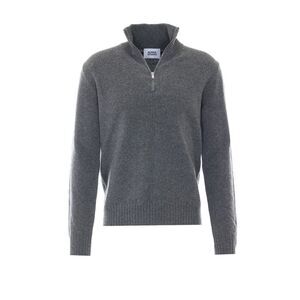 Alpha Studio Men Half Zip Cardigan